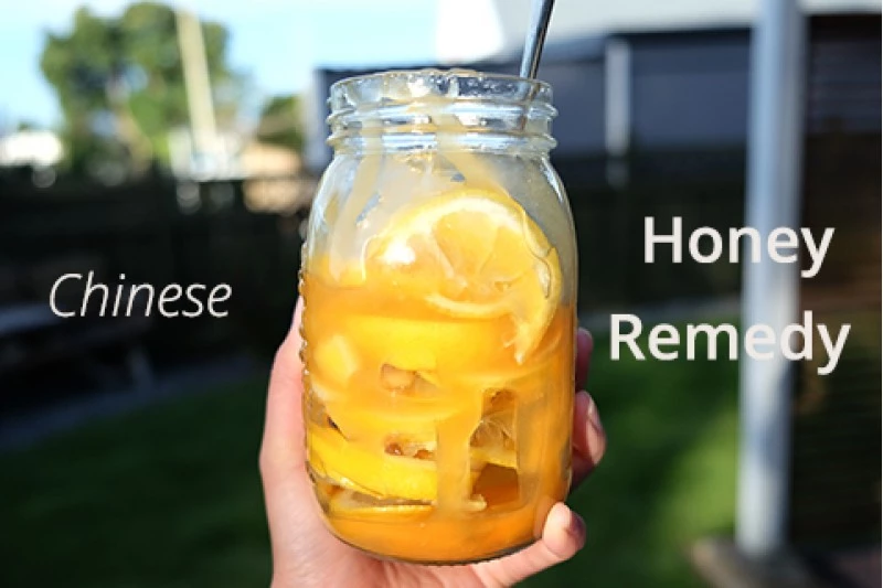 A traditional Chinese honey ginger remedy