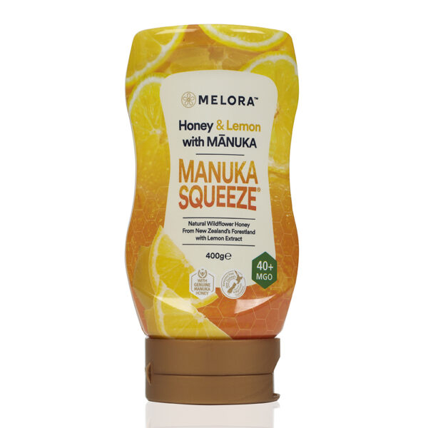 Manuka Honey Squeeze Bottle 40+MGO Lemon