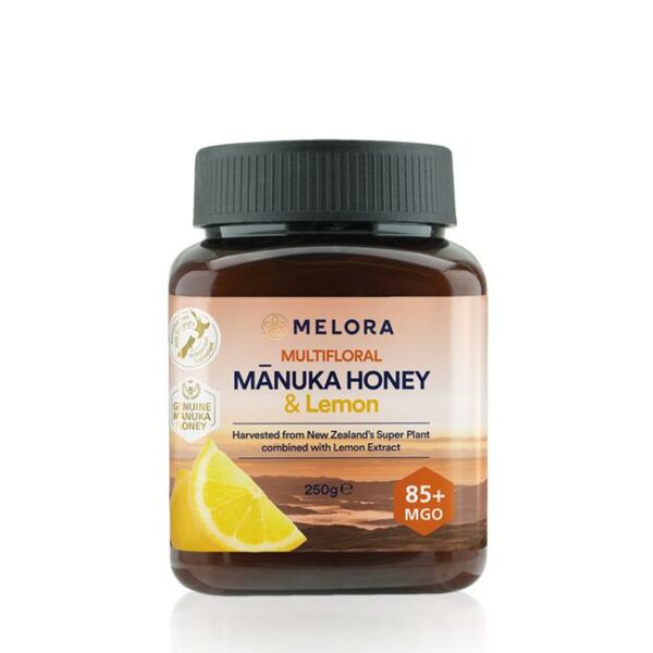 Manuka Honey & Lemon Multifloral 85+MGO 250g