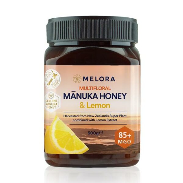 Manuka Honey & Lemon Multifloral 85+MGO 500g